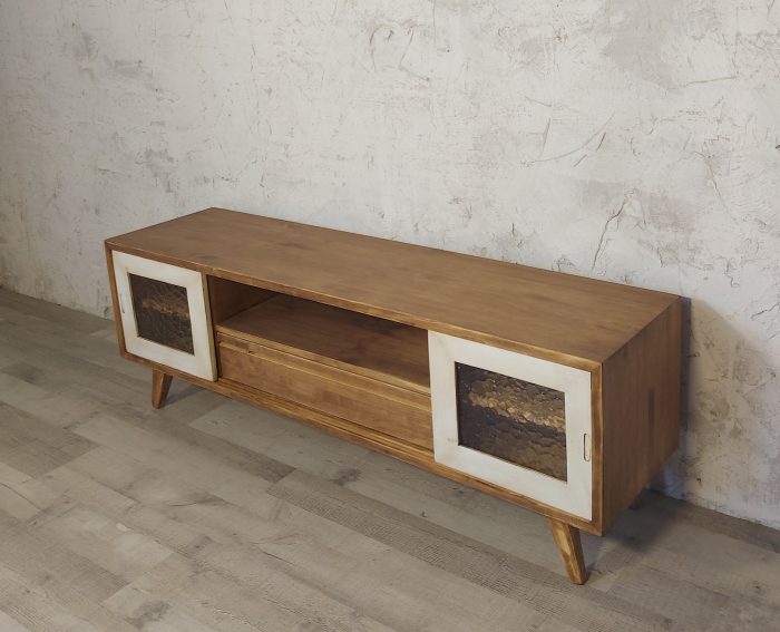 Mueble Tv retro vintage lateral - Antic Moama