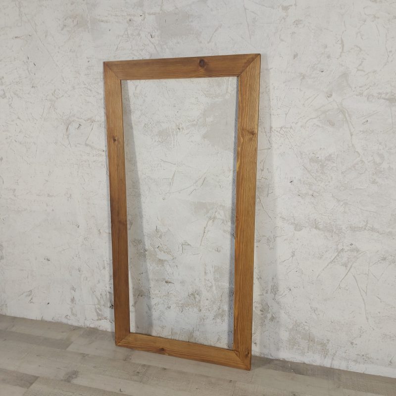 Marco de madera para espejos o cuadros ladeado